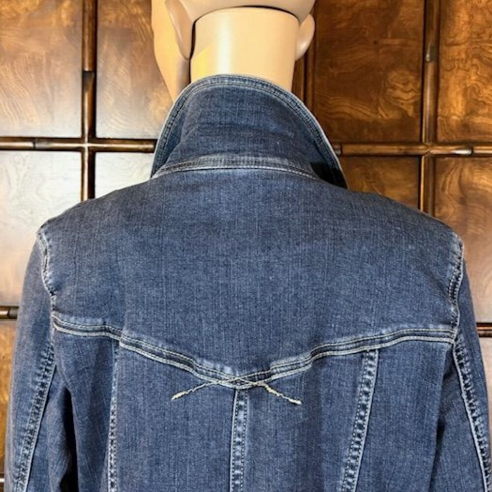 Riders by Lee Indigo Stretch Denim Jacket - Picture 8 of 14